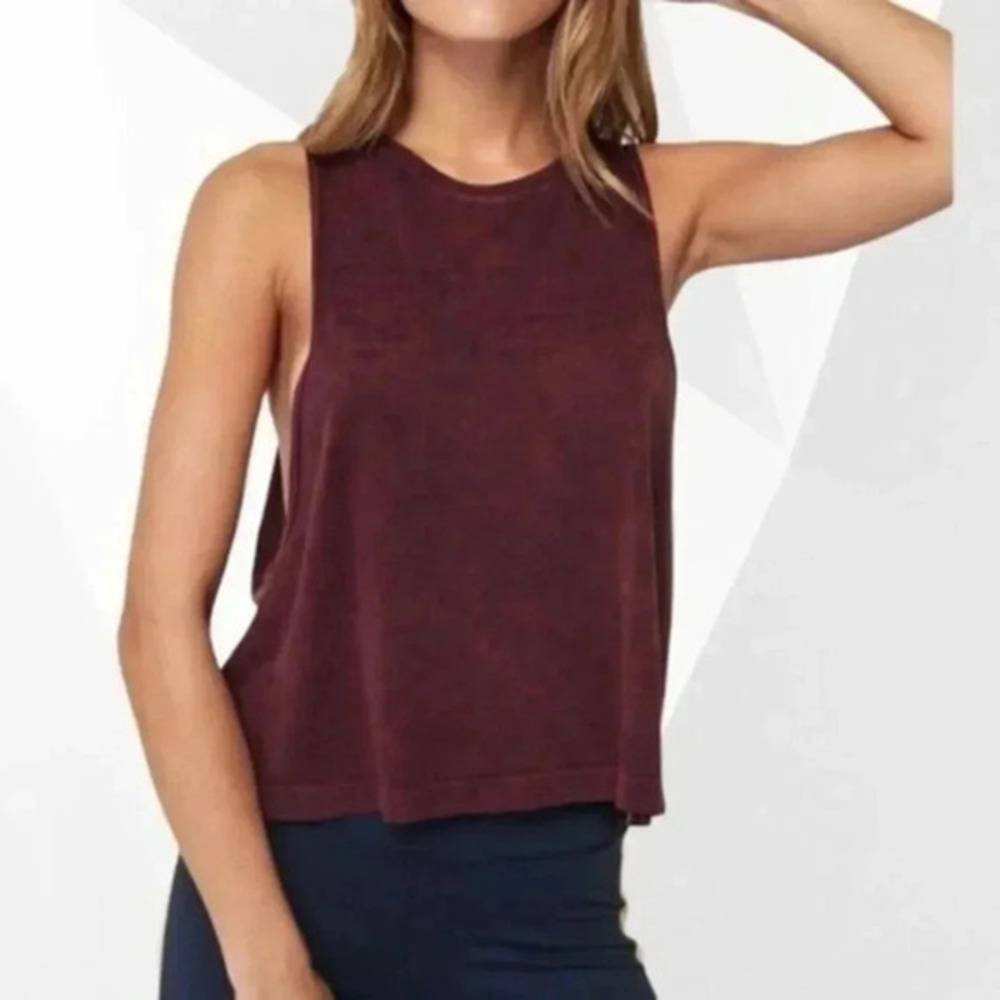 Spiritual Gangster yoga loose tank top black M/L